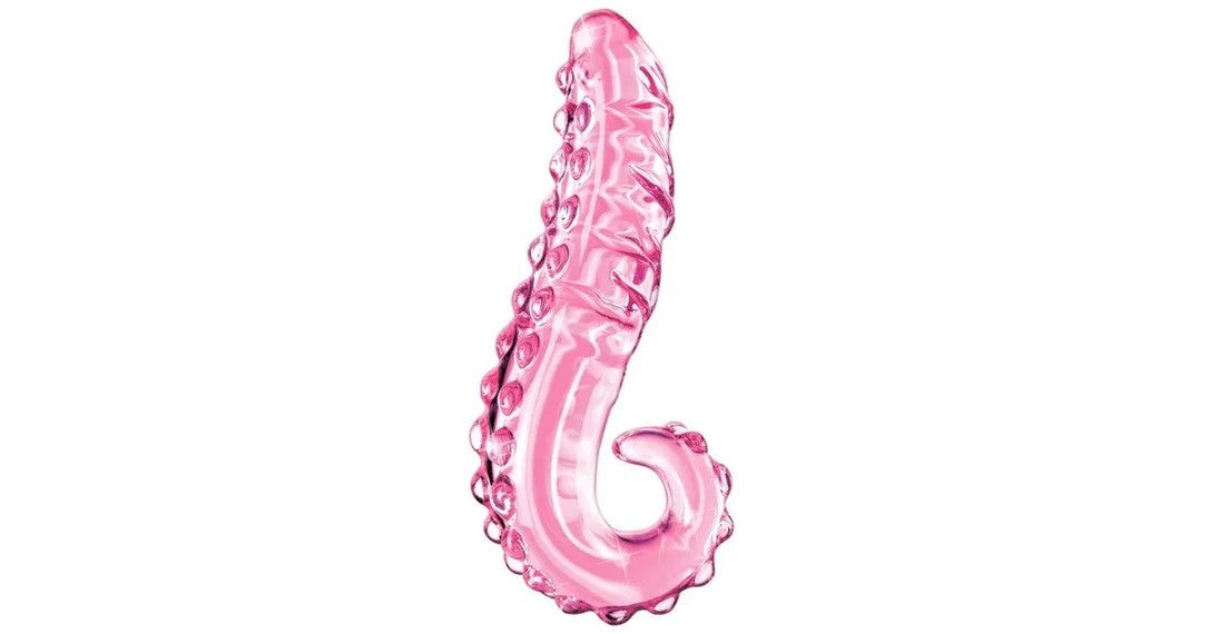 IciclesGlassDildoNo24Pink
