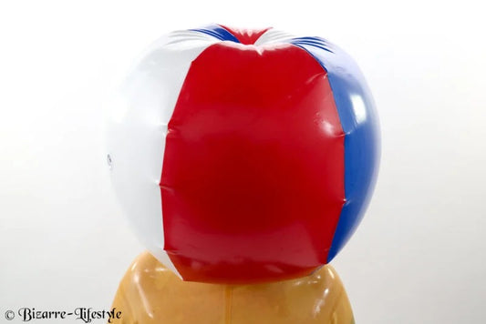 InflatableBeachballheaduniwithbreathingmask