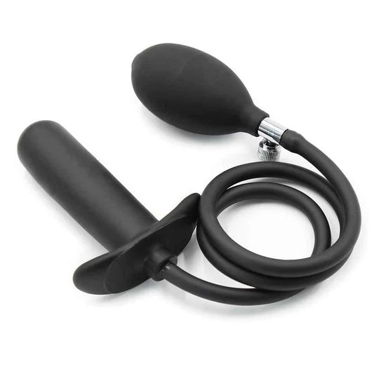 InflatableDildoSmoothBlack