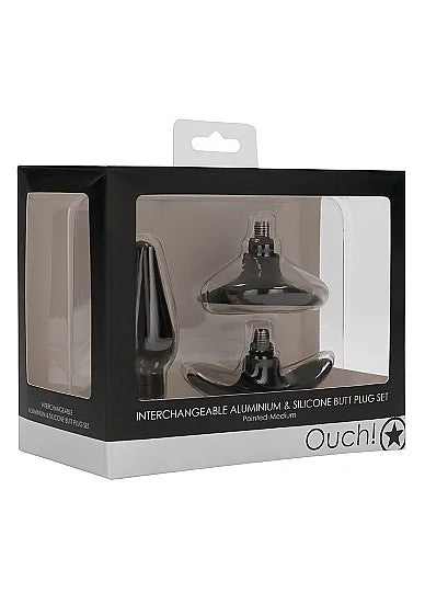 InterchangeableButtPlugSet–Rounded