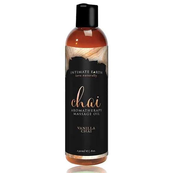 IntimateEarthMassageOilVanillaChai120ml