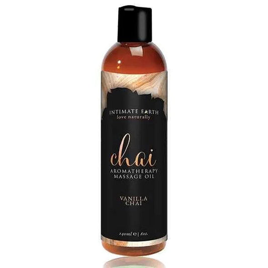 IntimateEarthMassageOilVanillaChai120ml
