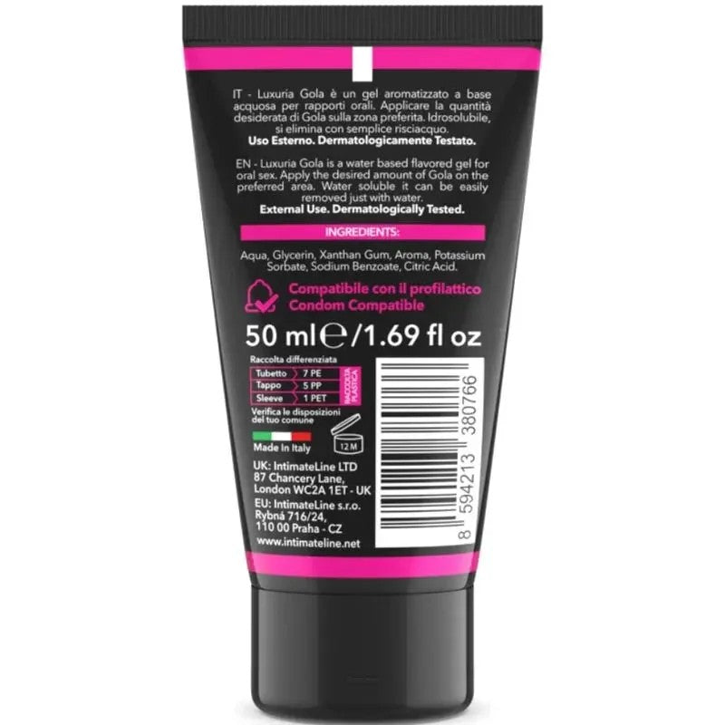 INTIMATELINELUXURIA–ORALSEXGELKIRSCHGESCHMACK50ML