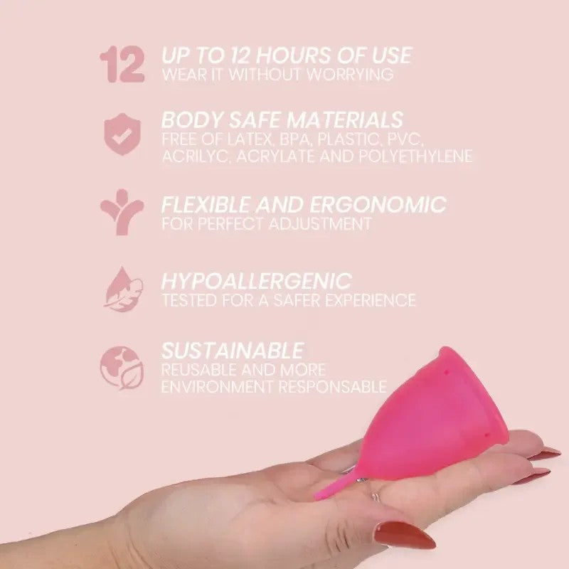 INTIMICHIC–MENSTRUALCUPMEDIZINISCHESSILIKON–GRÖSSEL