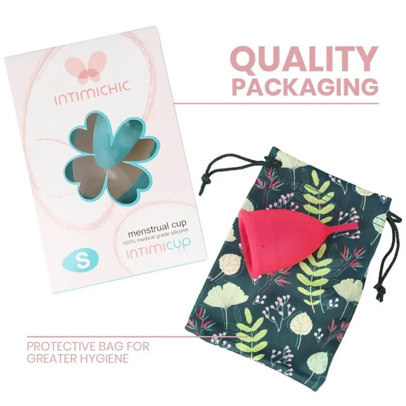 INTIMICHIC–MENSTRUALCUPMEDIZINISCHESSILIKON–GRÖSSES