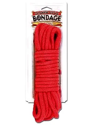 JapaneseStyleBondageRope–Rot