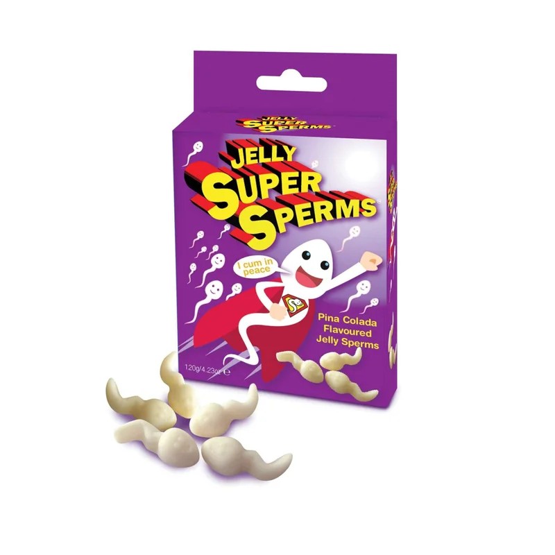 JellySuperSpermsPinaColadaFlavour120g