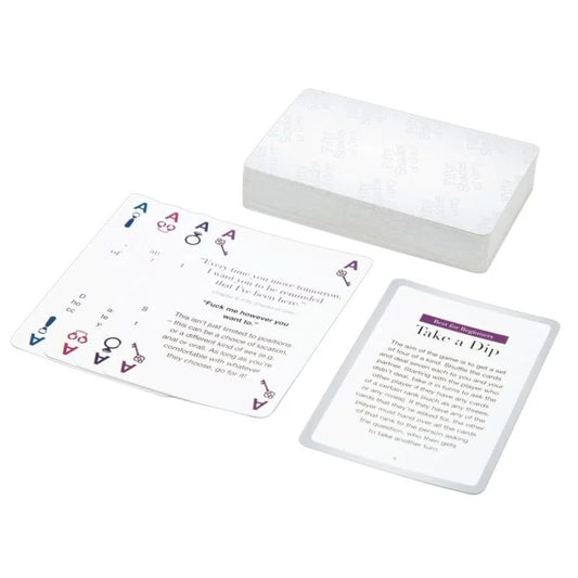 Kartenspiel„PlayNiceTalkDirtyInspirationCards“