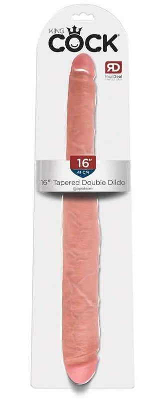 KC16″TaperedDoubleDildoLi