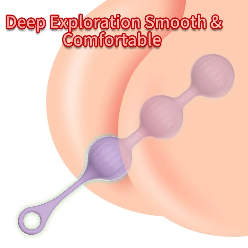 KegalBallVibrierenderPanty-Ei-Vibrator–DehnbarerAnalballVaginalerProstata-Massager