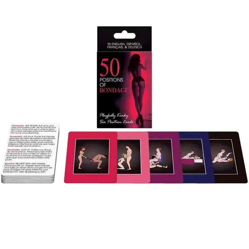 KHEPERGAMES–50POSITIONENVONBONDAGE-KARTEN