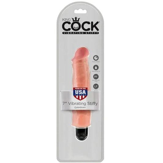 KINGCOCK–STEIFERREALISTISCHERVIBRATOR17.8CMNATÜRLICH