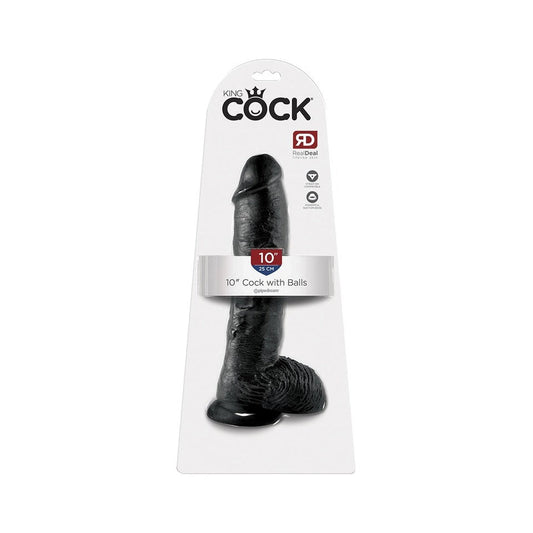 KingCock10″–25cmCockwithBallsRealistischerDildo