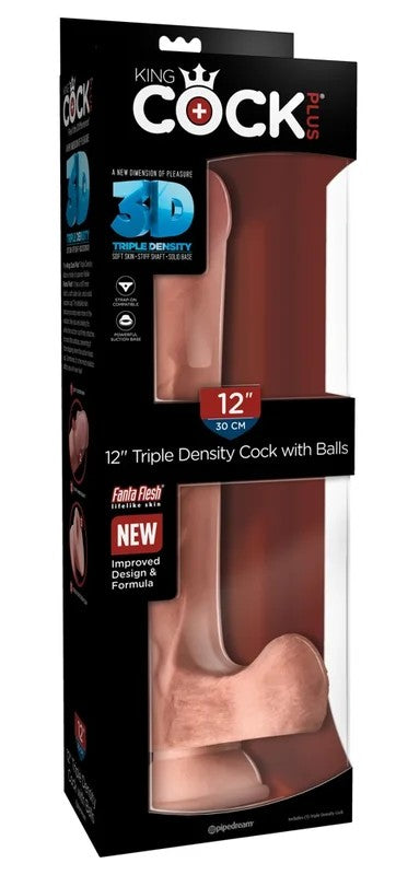 KingCock12″TripleDensityCockwithBalls