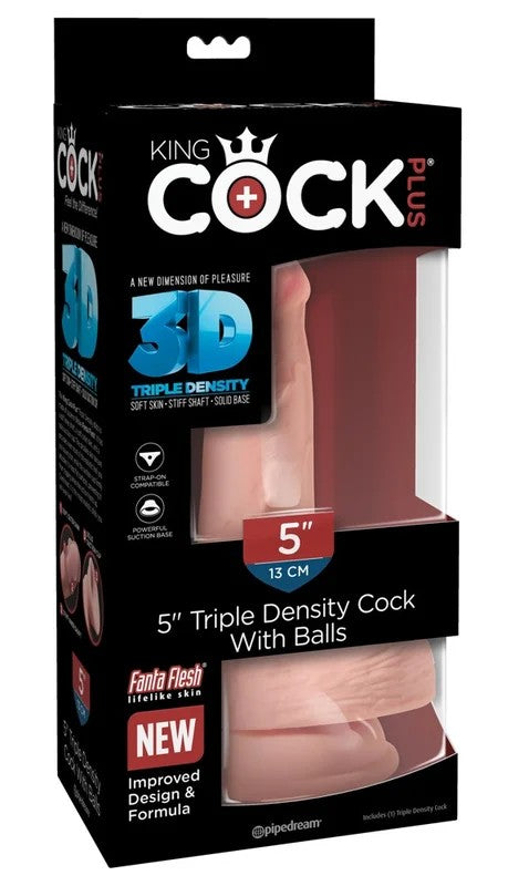 KingCock5″TripleDensityCockwithBalls