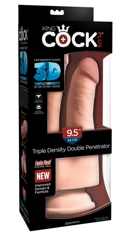 KingCock9,5″TripleDensityDoublePenetrator