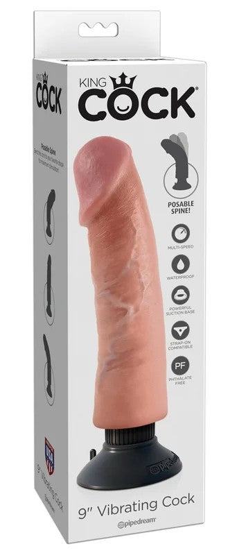 KingCock9ZollVibratingCock