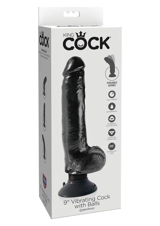 KingCockCockWithBalls9Inch