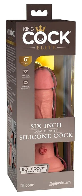 KingCockEliteDualDensitySiliconeNaturdildo