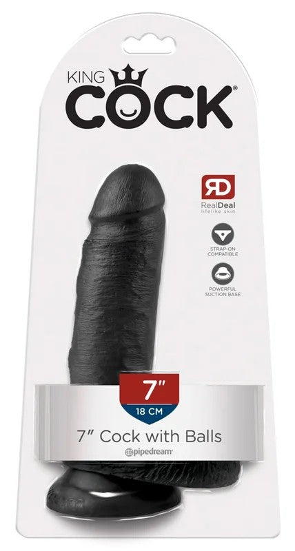 KingCockwithBalls19,4cmschwarz
