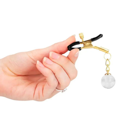 KINK–GLASPERLEN-NIPPELKLAMMERNGOLD6CM