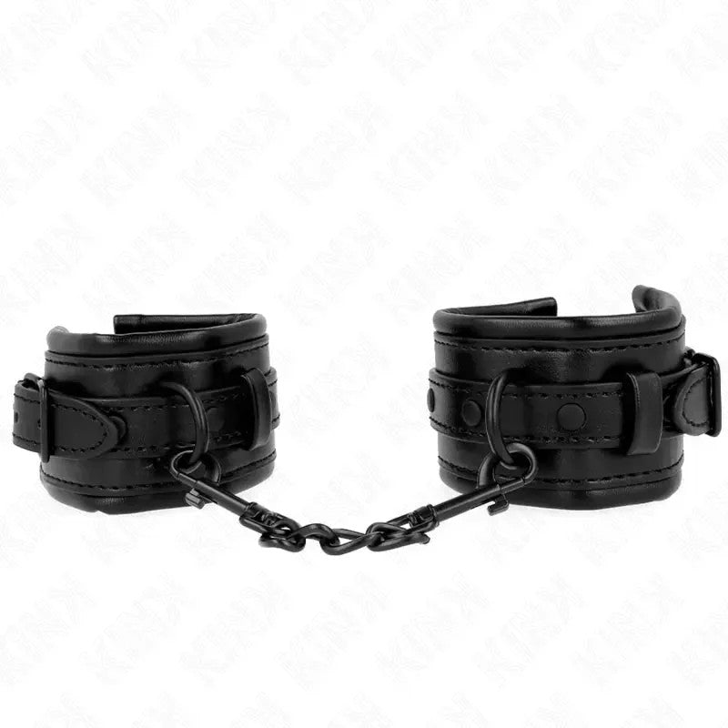KINK–HANDGELENKFESSELNSCHWARZVERSTELLBAR20-30CMX6CM