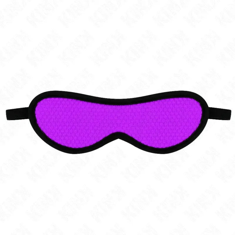 KINK–SCHUPPENTEXTURBANDAGEMITVIOLETTÜBERZOGENEMRAND20x7CM