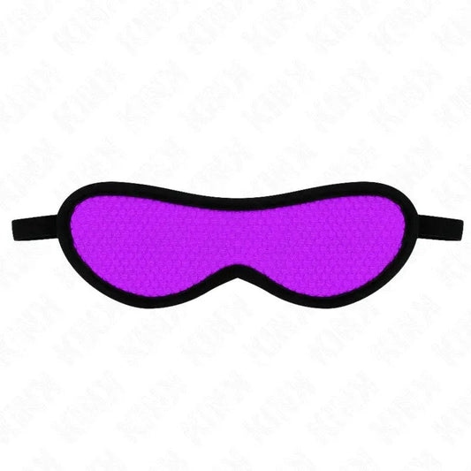 KINK–SCHUPPENTEXTURBANDAGEMITVIOLETTÜBERZOGENEMRAND20x7CM
