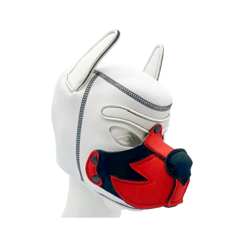 KinkyPuppyFoxPuppyFuchswelpeMaskerot-weiß