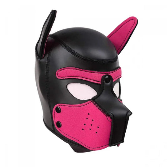 KinkyPuppyNeoprenhaubepink