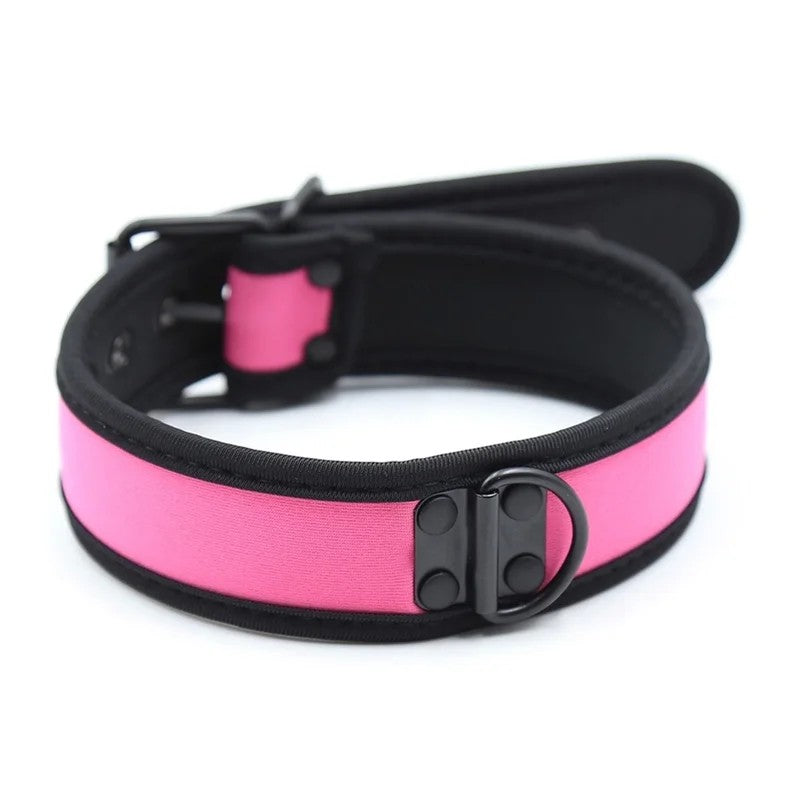KinkyPuppypinkesNeopren-Halsband