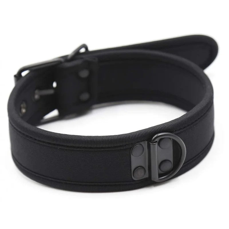 KinkyPuppyschwarzesNeopren-Halsband