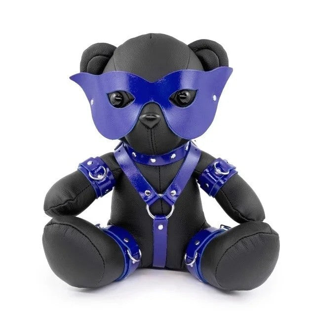 KinkySabine–EddytheBDSMTeddymitMaskeschwarz/blau
