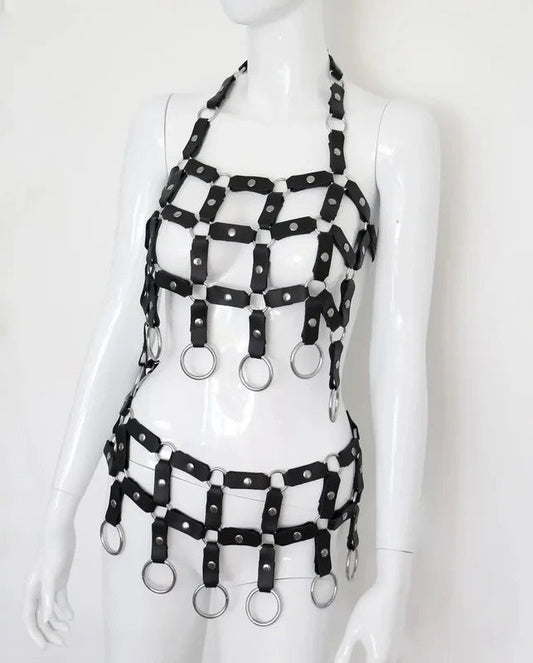 KinkySabine–Harness-Set„Gladiator“