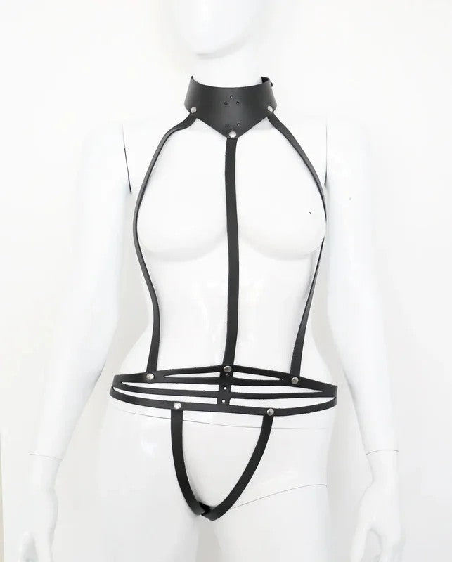 KinkySabine–LederHarness„Devotion“