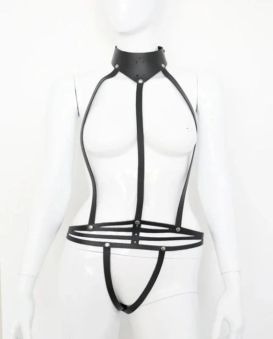 KinkySabine–LederHarness„Devotion“