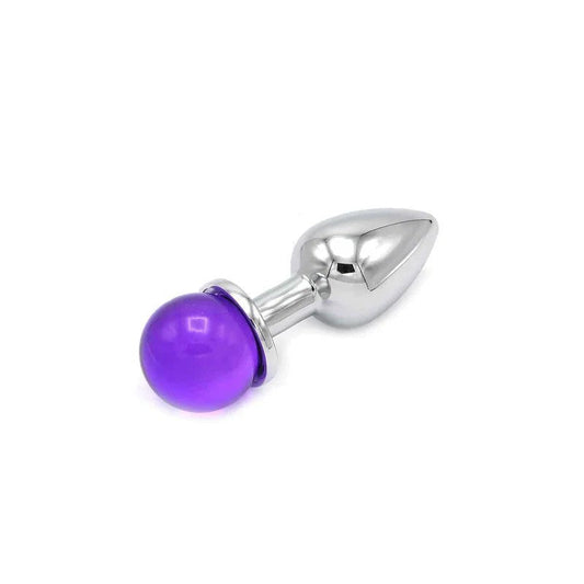 Kiotos–AnalPlugBallGemPurple2,8cm