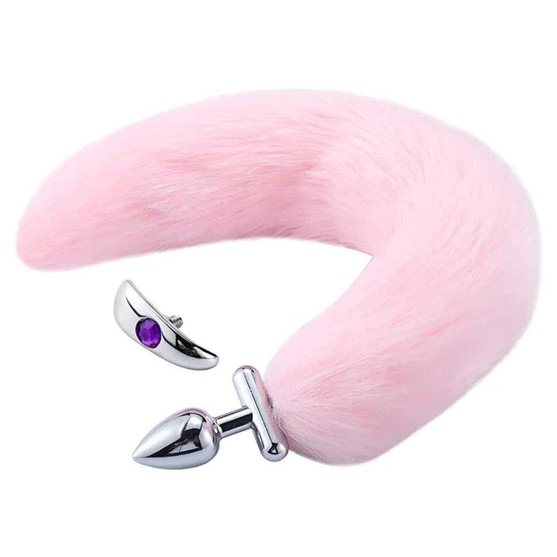 Kiotos–ScrewedPinkTailPlug2,8cm