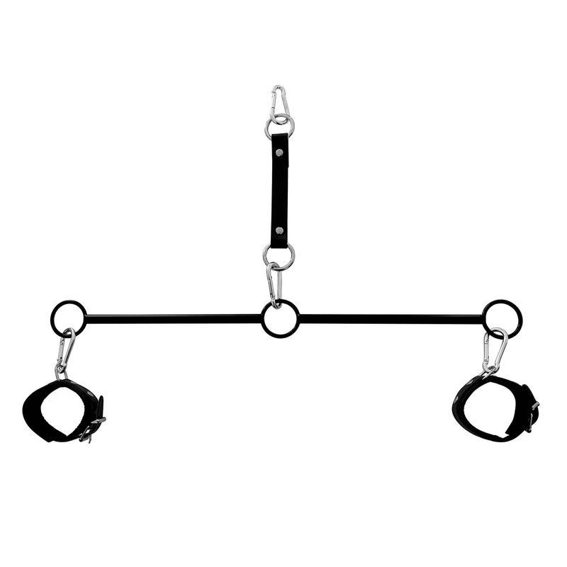 KiotosSpreaderBarTrippleO-RingwithHandcuffs&Strap
