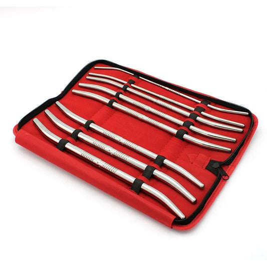 KiotosSteelDoubleEndCurveDilator8PcsSet