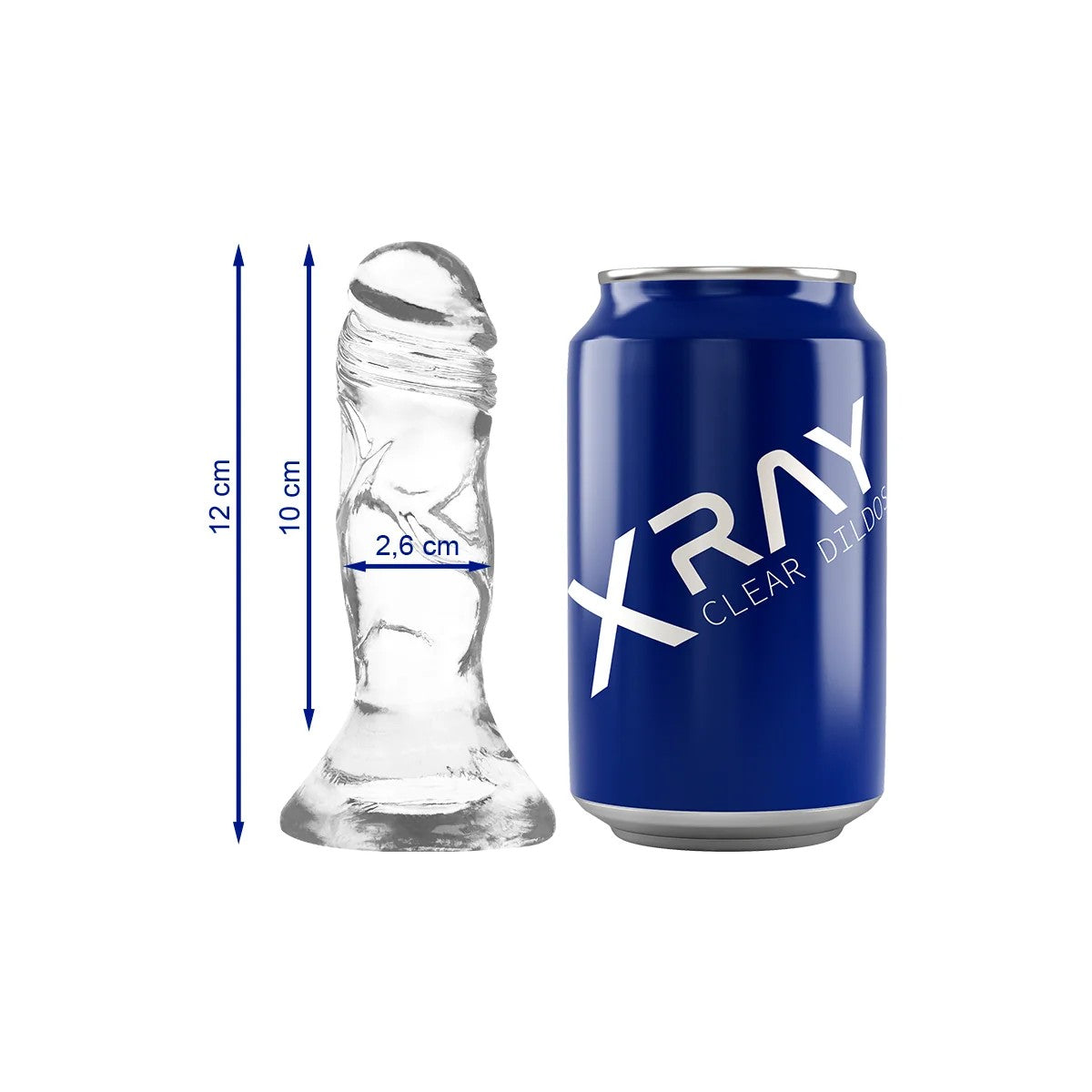 KLARERDILDO12CM-O-2.6CMVONXRAY