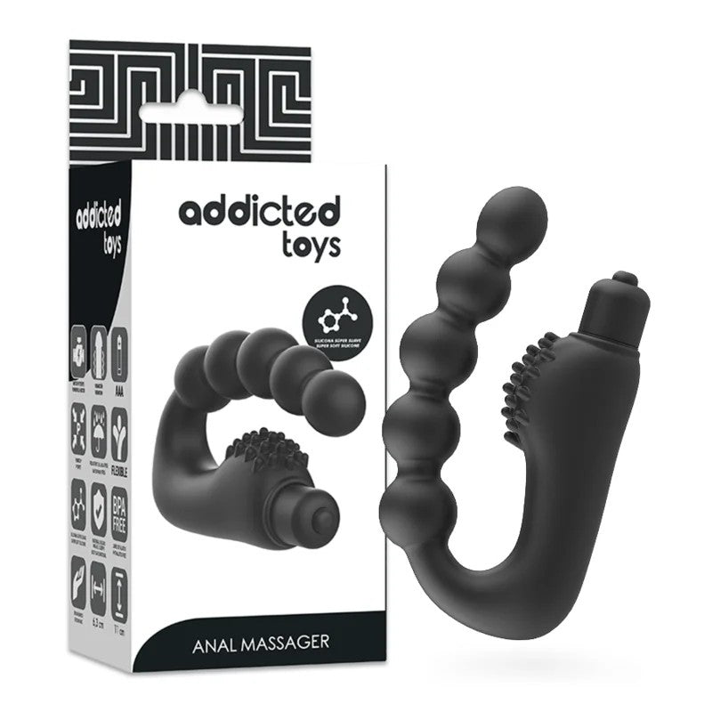 KleineHundedildo-Geschenke–BuntesgeknotetesTierdildoausSilikon,kleinerAnalplug,Prostata-Spielzeug