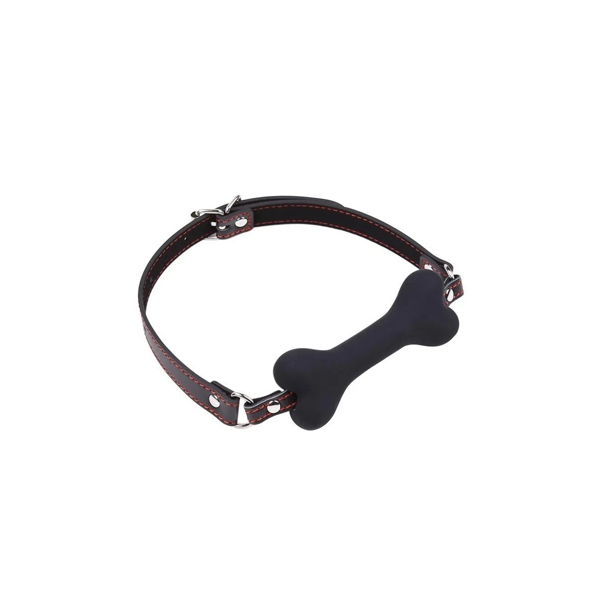 KNOCHEN-KNEBELBALLSILIKON12CMSCHWARZVONLATETOBEDBDSMLINE