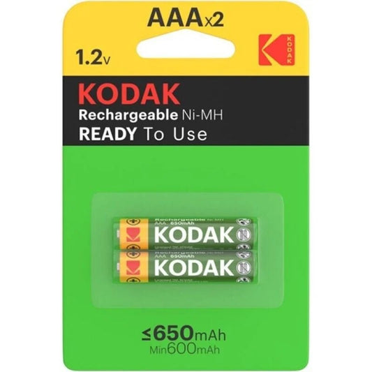 KODAK–WIEDERAUFLADBAREBATTERIEHR03AAA650mAhBLISTER*2
