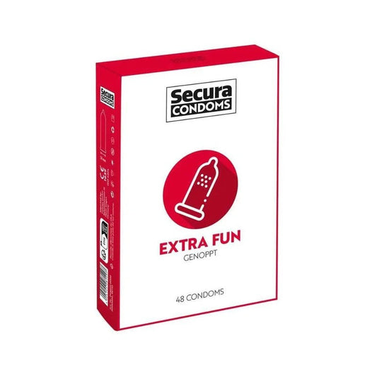 Kondome„extrafungenoppt“ausNaturkautschuklatex(Ø52mm/48Stk.)