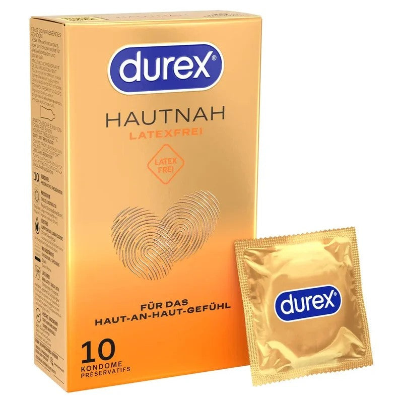 Kondome„HautnahLatexfrei“Polyisopren(56mm/10Stk.)vonDurex