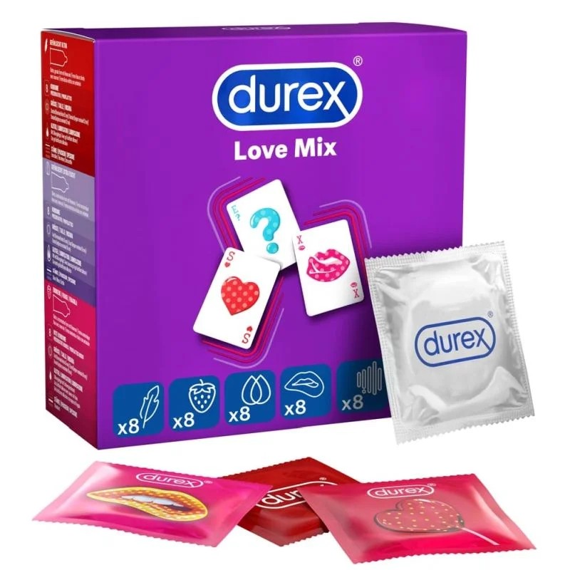 Kondome„LoveMix“mit5spannendenSorten