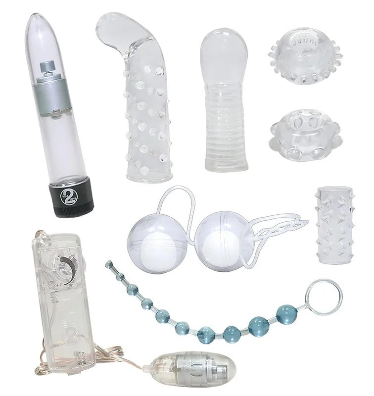 Kristallklar–Vibro-Set(9-teilig)