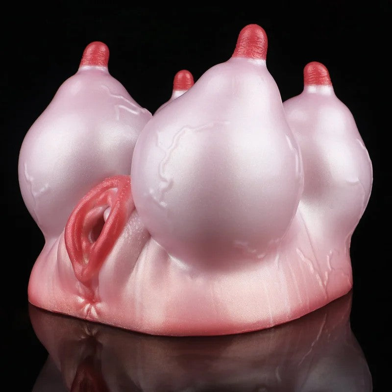 Kuhmuschi-Torso-Fantasie-Masturbator–RealistischesTiermit4neckendenBrustwarzen,Reit-Masturbation
