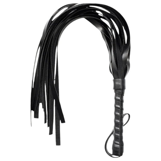 KunstlederPeitsche–Schwarz(42cm)